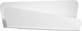 Fali lámpa fehér fém modern hálószoba nappaliba 40 cm Sollux