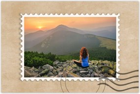 Poszterek 90x60 Elmélkedések a hegyekben