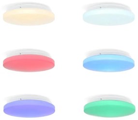 Nedis WIFILAC35WT - LED RGBW Dimmelhető lámpa LED/18W/230V 2700-6500K IP44 Wi-Fi