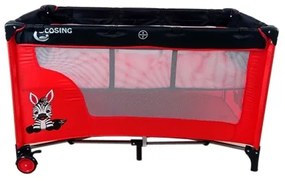 COSING - ADAM Zebra Red állítható utazóágy