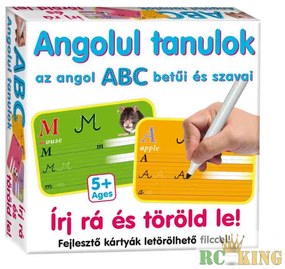 Angolni tanulok filccel