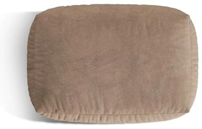 Világosbarna bársony moduláris lábtartó Martina – Micadoni