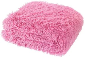 Rózsaszín mikroplüss takaró 150x200 cm Cuddly – Catherine Lansfield