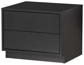 Fekete borovi fenyő moduláris TV-állvány 50x40 cm Finca – WOOOD