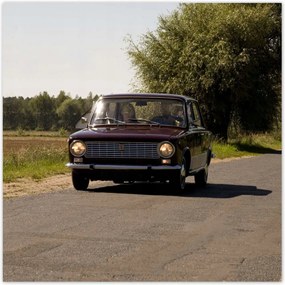 Poszterek 140x140 Régi Lengyel Fiat 125p