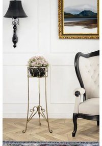 Virágállvány 88x28 cm arany