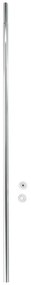 Ezüstszínű zuhanyfüggöny rúd 110 - 185 cm – Wenko