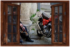 Poszterek 90x60 Motorkerékpár Klasszikus Motor