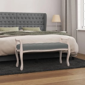sötétszürke szövetpad 110x45x60 cm