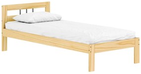 Egyszemélyes ágy 90x200 cm Joja (természetes). 1119521