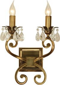 Endon OKSANA UL1W2B Fali lámpa 2x40W/E14