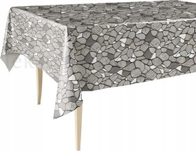 Cerata Vastag Abrosz Vízálló Pvc Szürke Kövekkel 140x240