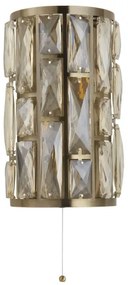 Searchlight 6582-2AB - Fali lámpa BIJOU 2xE27/60W/230V réz