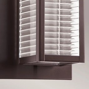 Kichler KL-SOREL2-M-LED-LED Kültéri lámpa SOREL 1xGU10/7W/230V IP44 barna