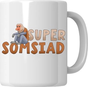 Szuper Somsiad bögre Ajándék a szomszédnak