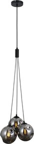 Italux modern függeszték perlos matt fekete grafit itxpnd-54456-3ahbsmg