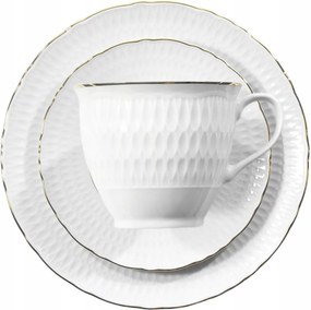 Kávéscsésze 6 fő részére 18 el. Sofia Arany vonal Ćmielów