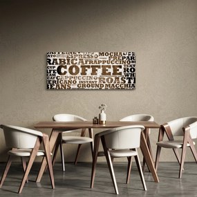 Kép - Kávé (120x50 cm)