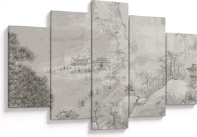 Kép - Kínai táj (150x105 cm)