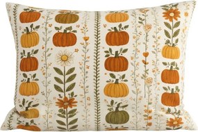 Flanel párnahuzat PUMPKIN LINES 50x70 cm, színes