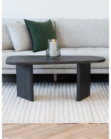 Sötétbarna dohányzóasztal 50x100 cm Melo – House Nordic