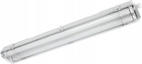 LED műszaki fénycsöves lámpatest T8 2xG13/10W/230V 6000K 60 cm IP65 fehér
