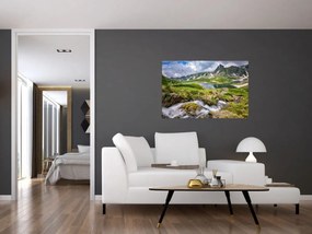 Kép - Kilátás a Rila hegyre (90x60 cm)