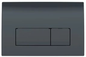 Geberit Delta50 vezérlőgomb műanyag fekete 115.119.DW.1