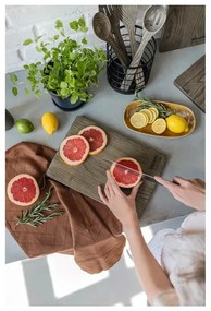 Fa vágódeszka készlet szeleteléshez 2 db-os – Bonami Selection