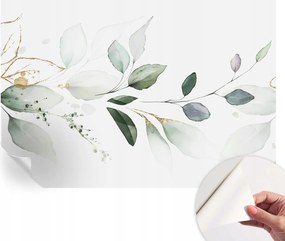 Dekoratív Öntapadós Tapéta Divatos Minták Zöld levelek 152x104 cm