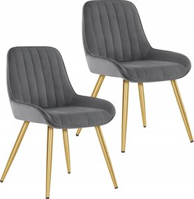 Lestarain 2 darabos étkezőszék, konyhai szék, retro stílusú