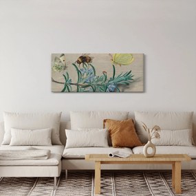 Kép - Jan van Kessel the Elder, Insects and a Sprig of Rosemary, reprodukciók (120x50 cm)