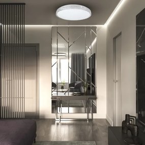 LED Mennyezeti lámpa SHINY LED/34W/230V átlátszó