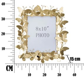 Fényképkeret pillangó glam 35x15x38 (belső méretek 20x25)cm