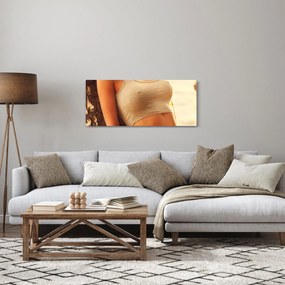 Kép - nő a fa mellett (120x50 cm)