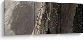 A Yosemite Valley Nemzeti Park, USA (órával) (90x30 cm)