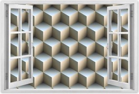 Poszterek 120x80 3D kockák