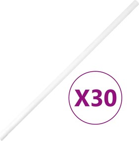vidaXL PVC kábelcsatornák kapcsokkal Ø25 mm 30 m