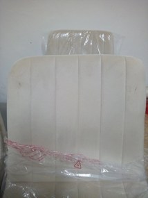 AKCIÓ Krém bársony szék LAVA BUTTER CREAM II. osztály