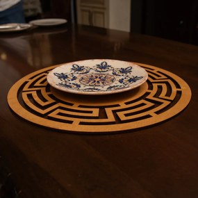 Labyrinth tálca, méz, 36×36 cm – TR790PYN1113
