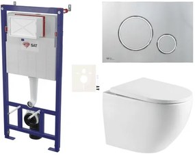 Fali WC szett SAT előtétfalas szereléshez SIKOSSREX6771K