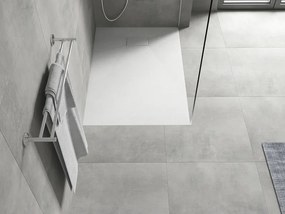 Mexen Hugo, SMC négyszögletes zuhanytálca 110 x 70 cm, fehér, 42107011