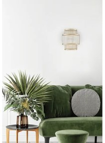 Zuma Line W0528-02B-V6AC - Fali lámpa SERGIO 2xG9/33W/230V arany