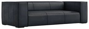 Sötétkék bőr kanapé 227 cm Madame – Windsor &amp; Co Sofas