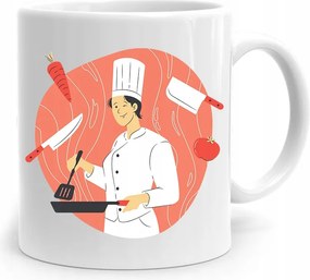 Ajándék Bögre A Szakács Mesterének, fényképes nyomtatással