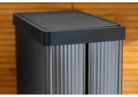 Kék újrahasznosított műanyag érintésre nyíló szemetes 54 l Verto High – Curver