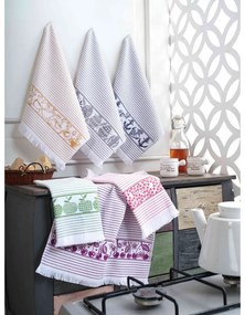 Pamut konyharuha szett 6 db-os 40x60 cm Pecete – Foutastic