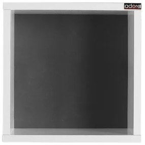 Fali polc 33x33 cm fehér