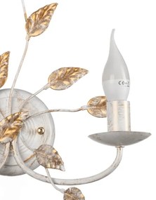 ONLI - Fali lámpa COLLANA 1xE14/6W/230V fehér/arany