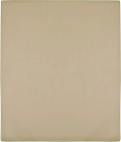 vidaXL 2 db tópszínű pamutdzsörzé gumis lepedő 180x200 cm